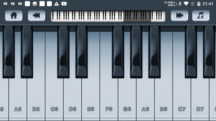 Best Piano Keyboard android App screenshot 1