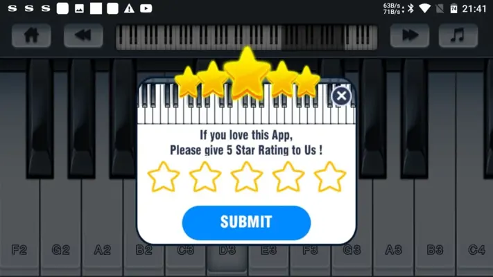 Best Piano Keyboard android App screenshot 2